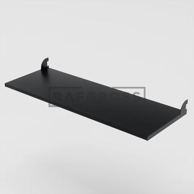 Askılık Sistemi Ahşap Raf 60 cm – Dikmeye Geçmeli Raf – Metal Destekli Mağaza & Butik Raf Sistemi -04
