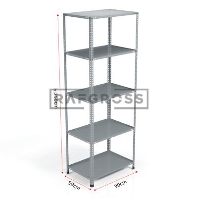 Çelik Raf -Galvaniz- Depo, Arşiv, Kiler, Dosya, Market, Bakkal Rafı-59X93X200-41
