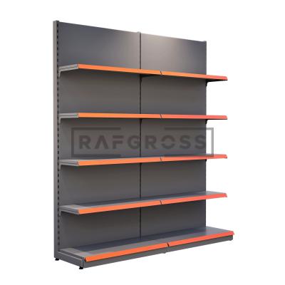 Duvar Market Rafı 30x185x220 cm – Market Raf Sistemi Duvar Reyonu-01
