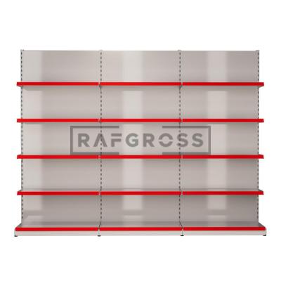 Duvar Market Rafı 30x275x220 cm – Market Raf Sistemi Duvar Reyonu-01