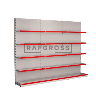 Duvar Market Rafı 30x275x220 cm – Market Raf Sistemi Duvar Reyonu-01