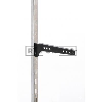 Konik Dikmeye Geçme Destek Aparatı 29 cm | Sağ + Sol Takım | Mağaza Raf Sistemi Bağlantı Parçası