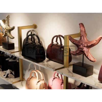 195x250 cm Duvara Monte Modüler Mağaza Raf Sistemi | 15 Raflı Metal Butik Rafı | Giyinme Odası ve Mağaza Duvar Raf Ünitesi-168