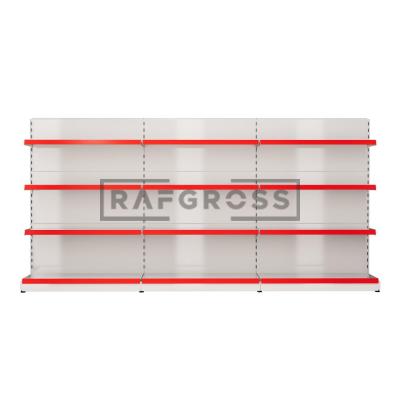 Market Orta Reyon Rafı 30x275x140 cm – Market Raf Sistemi | Mağaza Orta Stand Rafı | Market Standı-02