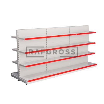 Market Orta Reyon Rafı 30x275x140 cm – Market Raf Sistemi | Mağaza Orta Stand Rafı | Market Standı-02