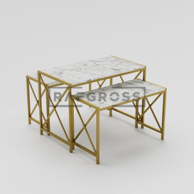 Butik Standı Karşılama Standı – Aksesuar Standı 3 Parça Metal Stand – Mağaza ve Butik İçin Ürün Sergileme Standı-02