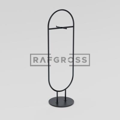 Oval Butik Stand 200 cm – Metal Askılık Stand| Mağaza ve Giyim Askı Standı-02