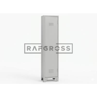 RAFGROSS Tek Kapaklı Çelik Dolap 33x40x169 cm – Personel ve Soyunma Dolabı